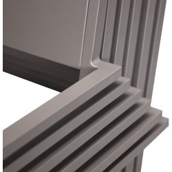 Outdoor Havemøbelsæt i aluminium, 6 pers.