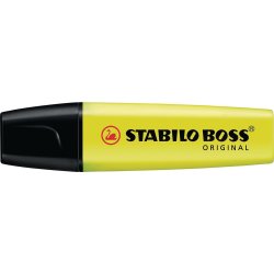 Stabilo Boss Pastel overstregningspen, lys gul