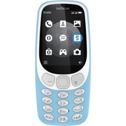 Retro Nokia 3310 Mobiltelefon med 3G, blå