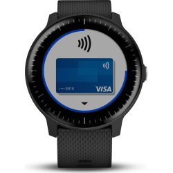 Garmin vívoactive® 3 Music, sort med stål