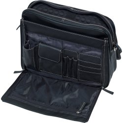 Pierre by Elba White Line 16" computertaske, sort