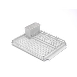 Brabantia opvaskestativ og bakke, lysegrå