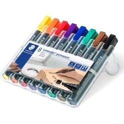 Staedtler 350 Permanent Marker | 8 farver