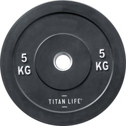 Titan Life Rubber Bumper Plate 5 kg