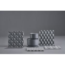 Zone Origami-Mix bordskåner, cool grey