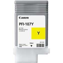 Canon PFI-107 bläckpatron, gul, 130 ml