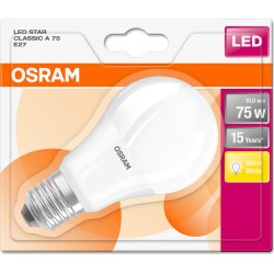 Osram LED Standardpære E27, 9W=75W