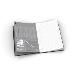 Oxford Smart Black Notesbog A4 | Linjeret