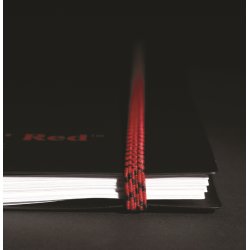 Oxford Black n'Red Spiralbog | A4 | Kvadreret