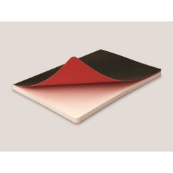 Oxford Black n'Red Soft Notesbog | A5 | Linjeret