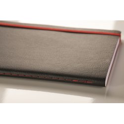 Oxford Black n'Red Soft Notesbog | A5 | Linjeret