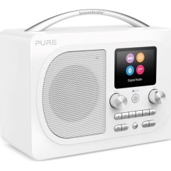 Pure Radio Evoke H4 Bluetooth m. FM/DAB/DAB+, hvid