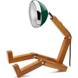 Mr. Wattson LED lampe, mørkgrøn Piffany Copenhagen