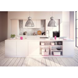Leitz MyBox Opbevaringsboks Small, hvid/pink