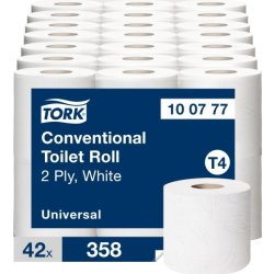 Tork T4 Universal toiletpapir, 2-lags, 64 ruller