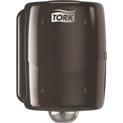 Tork W2 Dispenser Aftørringspapir, sort/rød