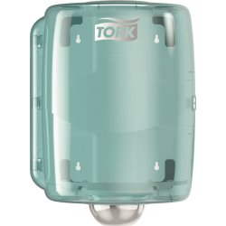 Tork W2 Maxi Dispenser Aftørringspapir, hvid/blå