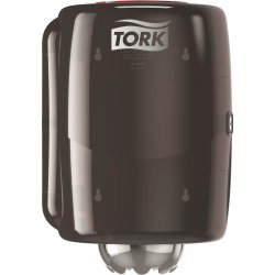 Tork M2 Dispenser Aftørringspapir, sort/rød