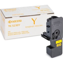Lasertoner Kyocera TK-5230Y Gul 2200 sidor