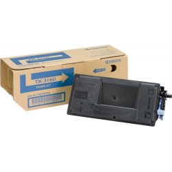 Lasertoner Kyocera TK-3160 Svart 12 500 sidor