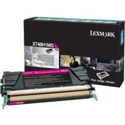 Lasertoner Lexmark X748 Prebate Magenta 10 000s