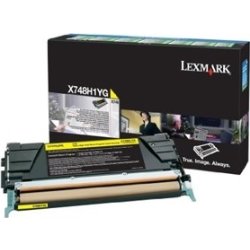 Lasertoner Lexmark X748 Prebate Gul 10 000 sidor