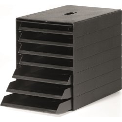 Durable Idealbox Plus lådskåp, 7, Svart
