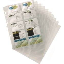 Durable Visifix Visitkortlommer | A4 | 10 stk.