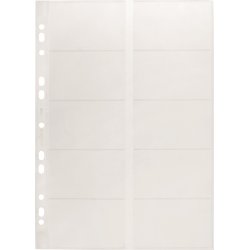 Durable Visifix Visitkortlommer | A4 | 10 stk.