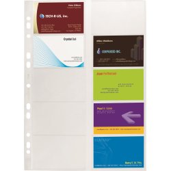Durable Visifix Visitkortlommer | A4 | 10 stk.