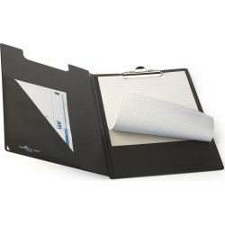 Durable Clipboard | A4 | Med omslag | Sort