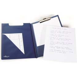 Durable Clipboard | A4 | Med omslag | Blå