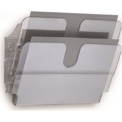 Durable FP Brochureholder | 2 | A4 tværf. | Klar