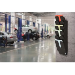 Durable FP Brochureholder | 6 | A4 højf. | Sort