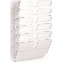 Durable FP Brochureholder | 6 | A4 tværf. | Klar