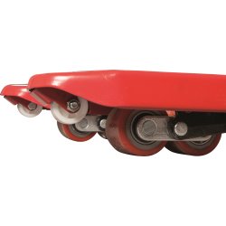 Palleløfter 2.5 TAC, boggie, PU, quicklift