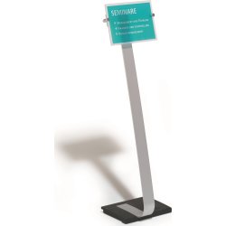 Durable Crystal Sign Gulvskilt | A4