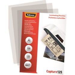 Fellowes Capture 125 mic A3 Lamineringslomme, mat