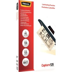 Fellowes Capture 125 mic A3 Lamineringslomme, mat