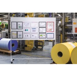 Durable Duraframe Magnetic | A6 | Sort | 5 stk.