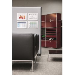 Durable Duraframe Grip | A4 | Sølv