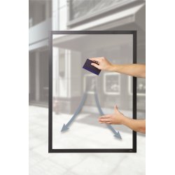 Durable Poster Sun Magnetramme A1, sort