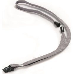 Durable textilhalsband 10 mm, grå