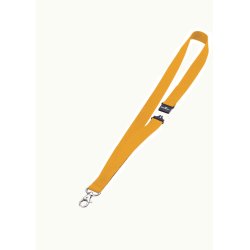 Durable textilhalsband 20 mm, gul