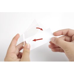 Durable Navneskilt m. magnet | 30x65 mm | 10 stk.