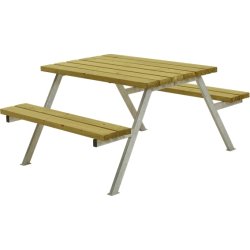 Plus Alpha bänkset, Natur, 118 cm