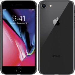 Brugt Apple iPhone 8, 64GB, Space Grey, (B)
