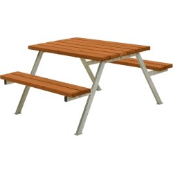 Plus Alpha bänkset, Teak, 118 cm