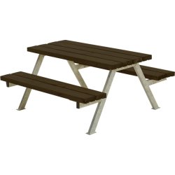 Plus Alpha Junior bänkset, Svart, 118 cm