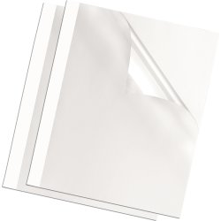 Fellowes standard thermal binding cover 1,5mm hvid
